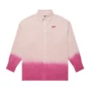 Camisa a cuadros con efecto dip dye