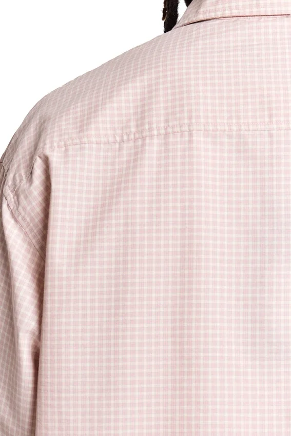 Camisa a cuadros con efecto dip dye