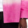 Camisa a cuadros con efecto dip dye