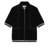 Camisa de felpa con cremallera