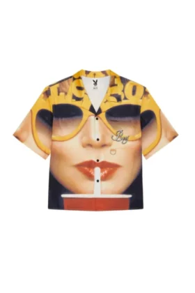 Camisa de resort Playboy x BOY Cover