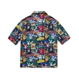 Camisa de resort «Playboy x BOY Scrapbook»