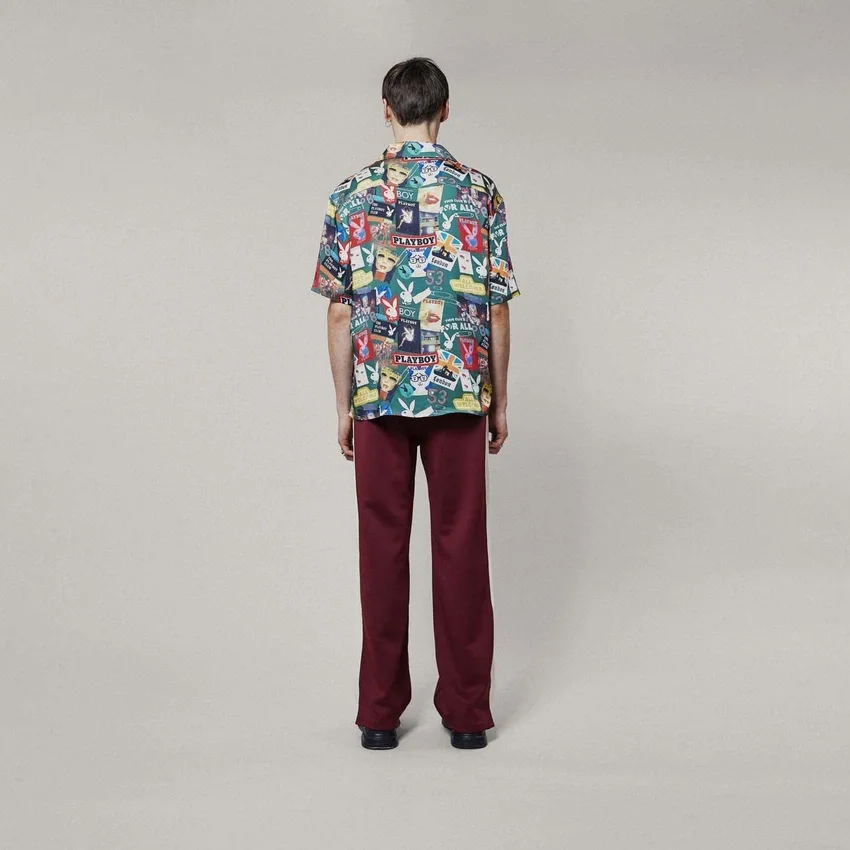Camisa de resort «Playboy x BOY Scrapbook»