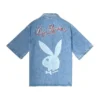 Camisa vaquera «Jumbo Bunny» de Playboy x BOY