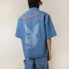 Camisa vaquera «Jumbo Bunny» de Playboy x BOY