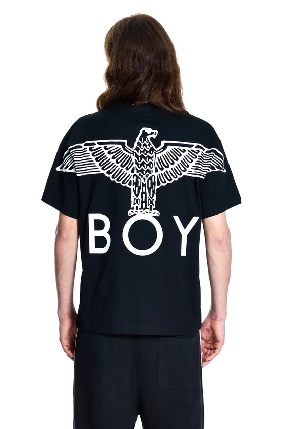Camiseta con estampado «BOY Eagle» en la espalda