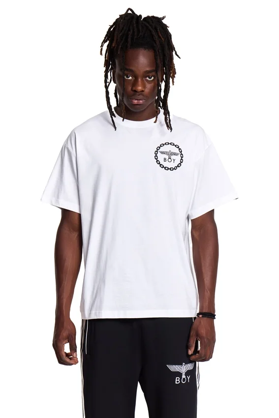Camiseta con estampado «BOY Eagle» en la espalda