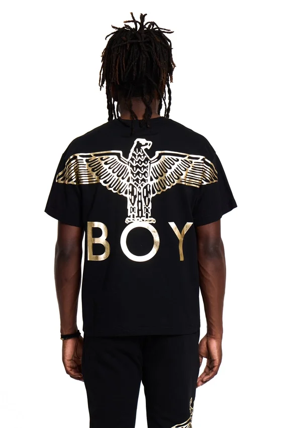 Camiseta con estampado «BOY Eagle» en la espalda