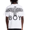 Camiseta con estampado «BOY Eagle» en la espalda