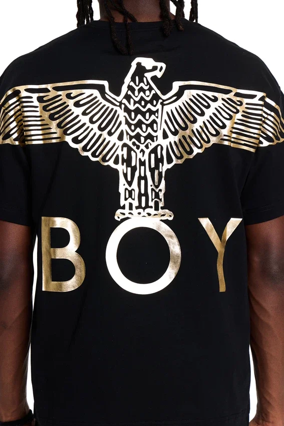 Camiseta con estampado «BOY Eagle» en la espalda