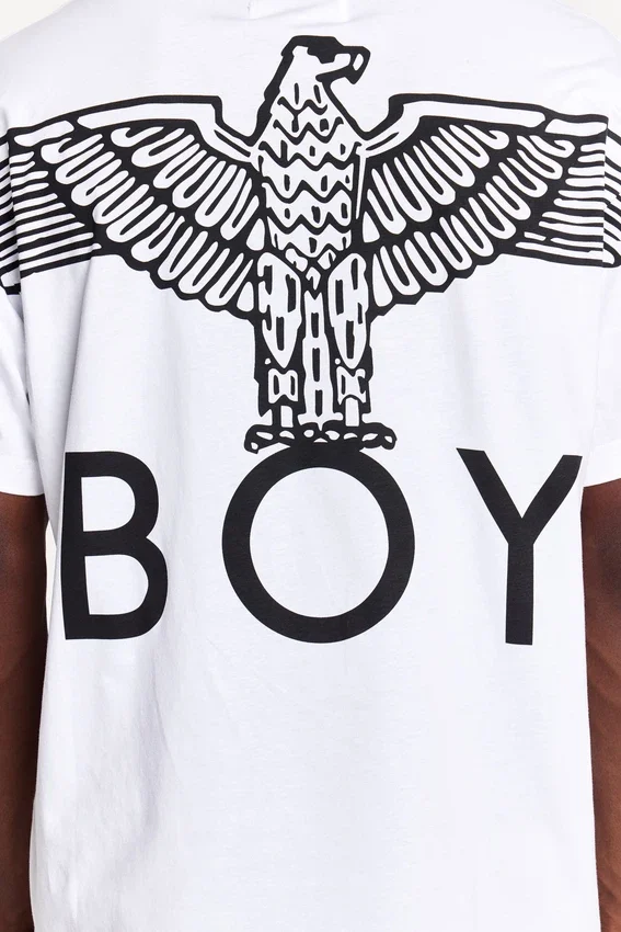 Camiseta con estampado «BOY Eagle» en la espalda