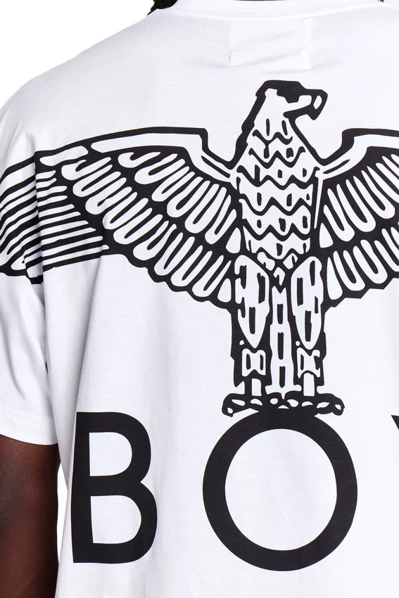 Camiseta con estampado «BOY Eagle» en la espalda