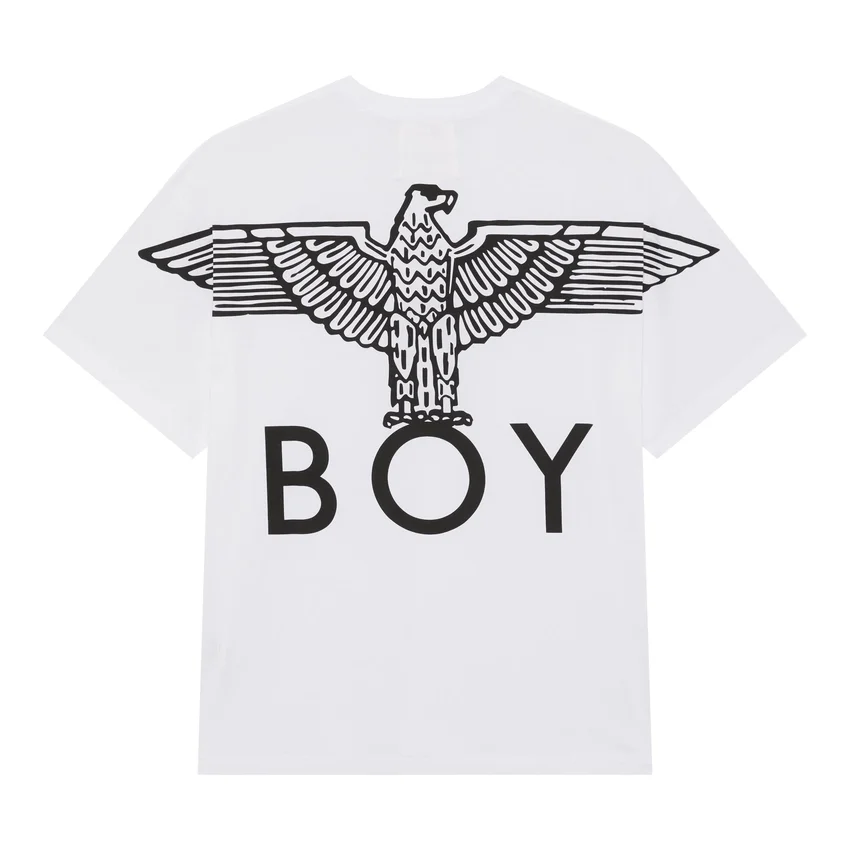 Camiseta con estampado «BOY Eagle» en la espalda