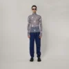 Camiseta de malla «Vortex» con estampado de tablero de ajedrez de Playboy x BOY