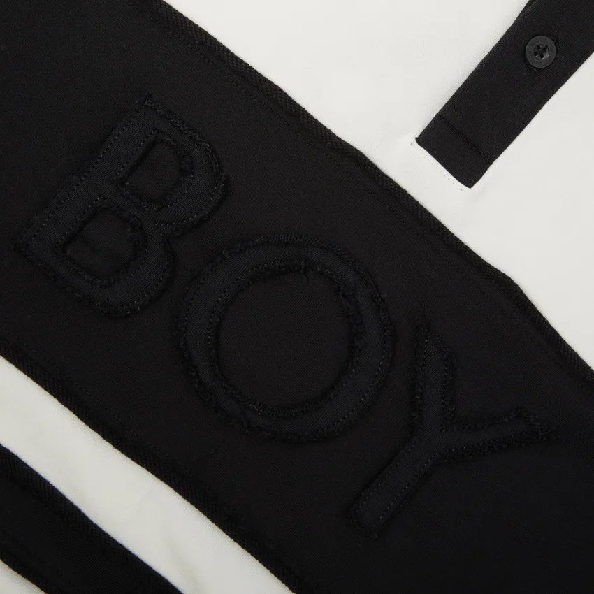 Camiseta de rugby de pantalón corto con rayas desgastadas