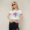Camiseta «Double Cherry Ringer» de Playboy x BOY