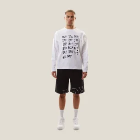 Camiseta gráfica de manga larga «BOY Repeat»