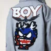 Chaqueta bomber «Moto Sticker» estilo universitario