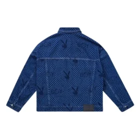 Chaqueta vaquera de tablero de ajedrez Playboy x BOY
