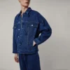 Chaqueta vaquera de tablero de ajedrez Playboy x BOY