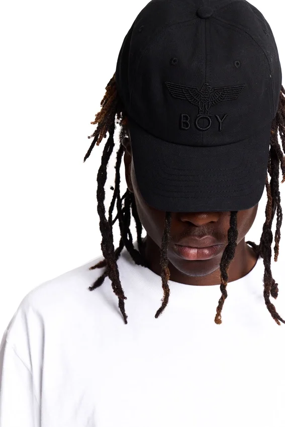 Gorra BOY Eagle negra/negra