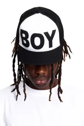 Gorra Snapback de malla de BOY London
