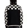 Jersey de manga a cuadros