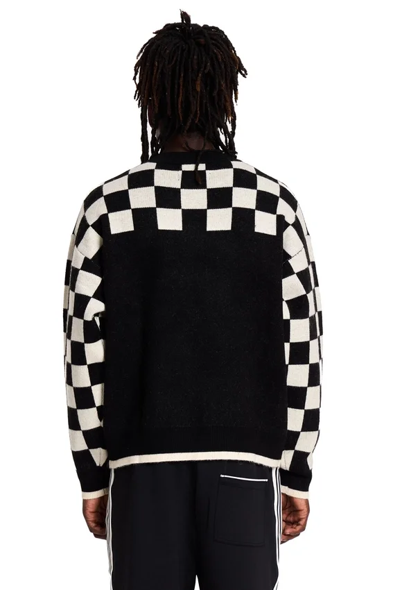 Jersey de manga a cuadros
