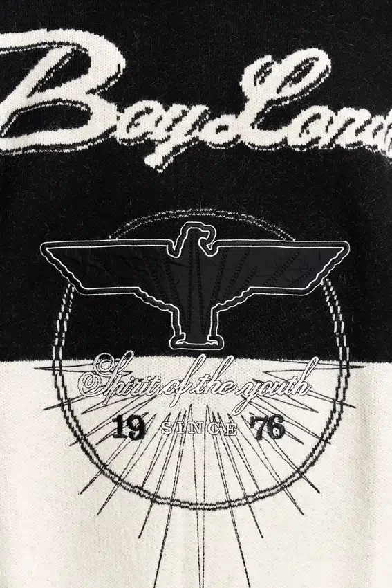 Jersey de manga a cuadros