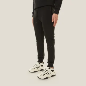 Joggers con cremallera