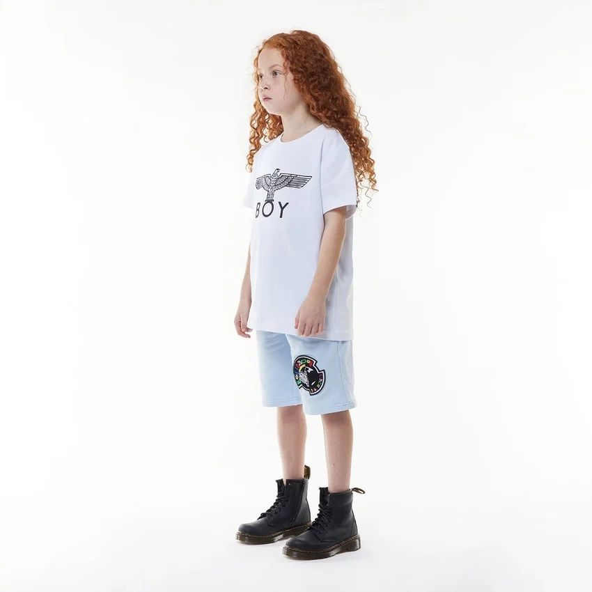 Pantalones cortos con insignia para BOY