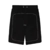 Pantalones cortos de rizo con cremallera