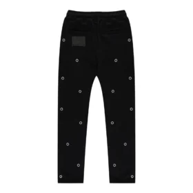 Pantalones de chándal con múltiples ojales
