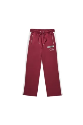 Pantalones de chándal de nailon de pierna ancha Playboy x BOY