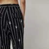 Pantalones de rayas finas Playboy x BOY Bunny