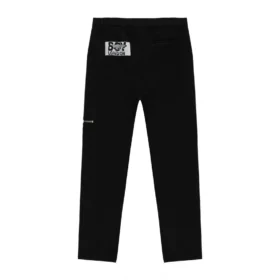 Pantalones entallados de jersey con cremallera