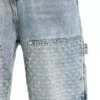 Pantalones vaqueros desgastados con láser