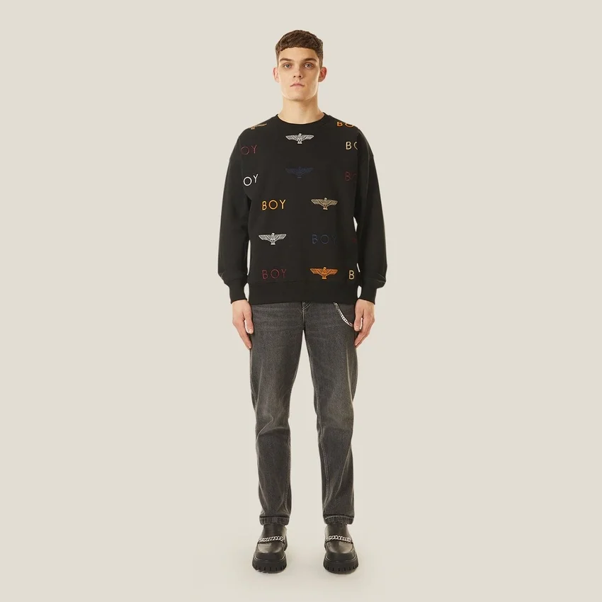 Sudadera bordada «Boy Mania»