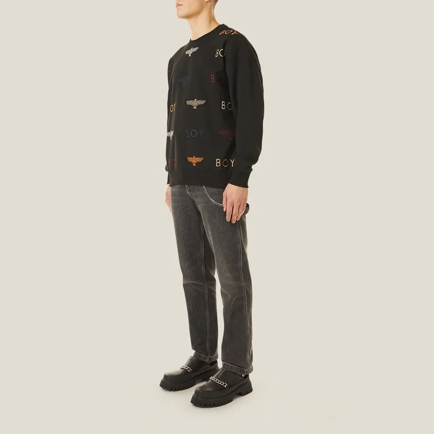 Sudadera bordada «Boy Mania»
