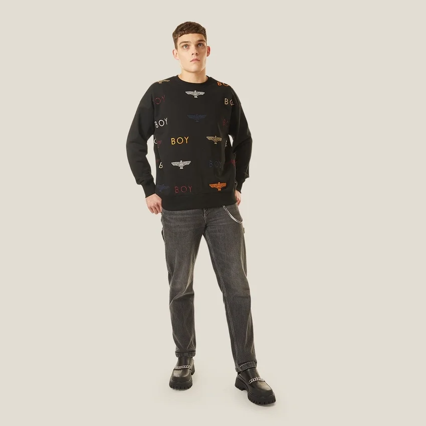 Sudadera bordada «Boy Mania»