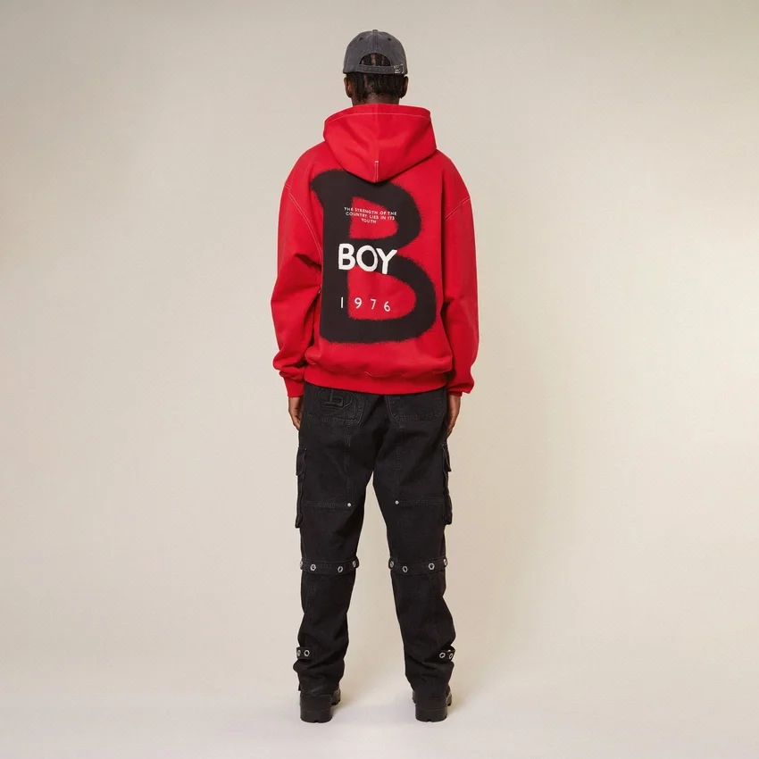 Sudadera con capucha «B is for BOY»