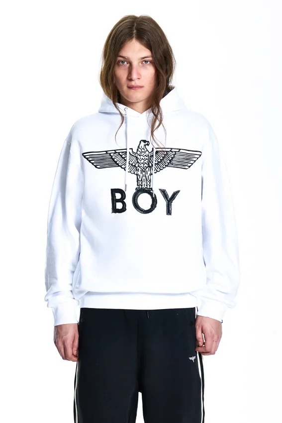 Sudadera con capucha BOY Eagle Scribble