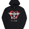 Sudadera con capucha «Boy is Love»
