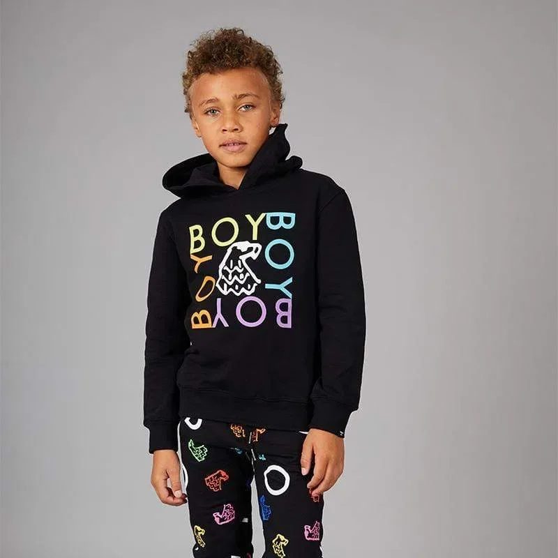Sudadera con capucha BOY Quadruple para niños