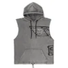 Sudadera con capucha de manga corta «Stencil»