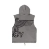 Sudadera con capucha de manga corta «Stencil»