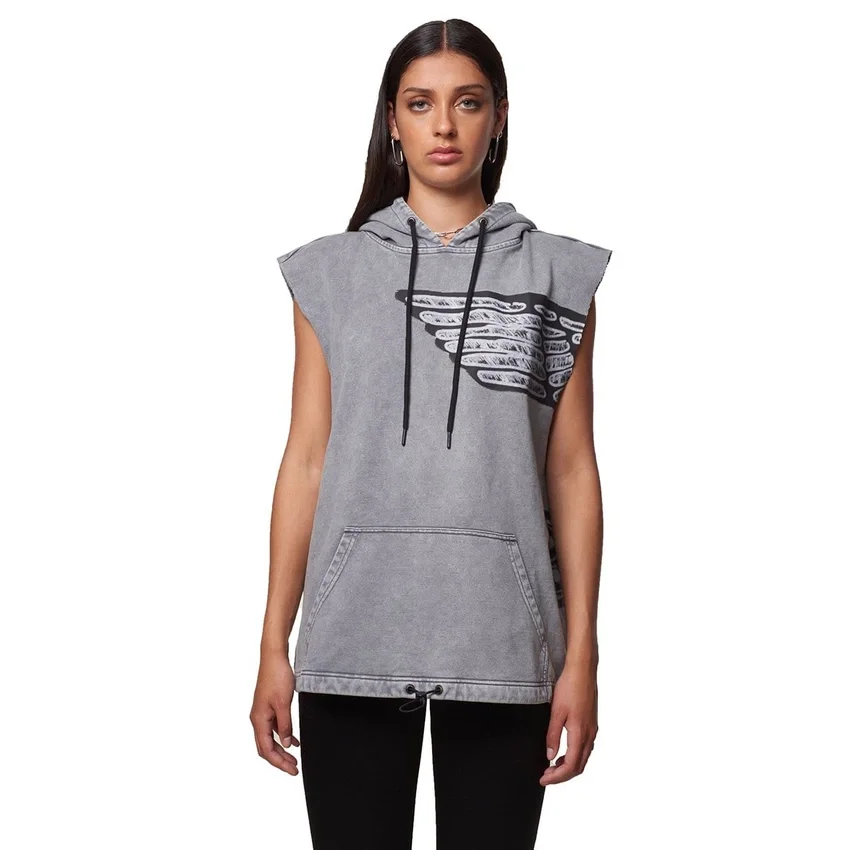 Sudadera con capucha de manga corta «Stencil»