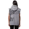 Sudadera con capucha de manga corta «Stencil»