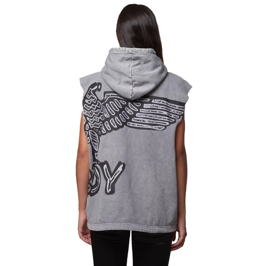 Sudadera con capucha de manga corta «Stencil»