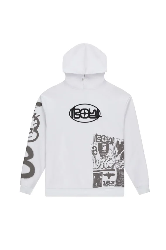 Sudadera con capucha «Kings Road Graffiti»
